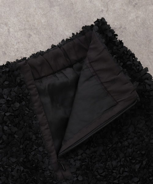 VERMEIL par iena（ヴェルメイユパーイエナ）の「PETAL スカート MINI（スカート・レディース・ブラック・FREE）」の14枚目の写真