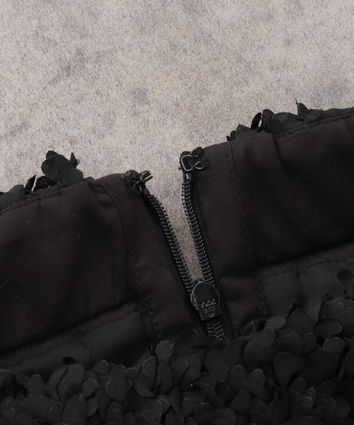VERMEIL par iena（ヴェルメイユパーイエナ）の「PETAL スカート MINI（スカート・レディース・ブラック・FREE）」の15枚目の写真