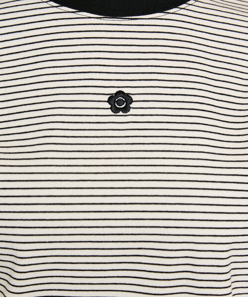 MARY QUANT（マリークワント）の「MARY QUANT × PUBLUX/マリークワント ワンポイント 刺繍 ロゴTシャツ　限定展開（Tシャツ/カットソー・レディース・ブラウン/レッド/オフホワイト/チャコールグレー/ネイビー/ブラック/その他・ﾌﾘ-）」の11枚目の写真