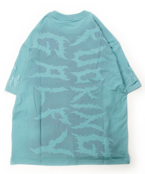 GALFY(ガルフィー)の「【GALFY/ガルフィー】ファイヤーピカピカTee(Tシャツ/カットソー・メンズ・ブルー/ブラック/ピンク・L/M/XL)」の14枚目の写真