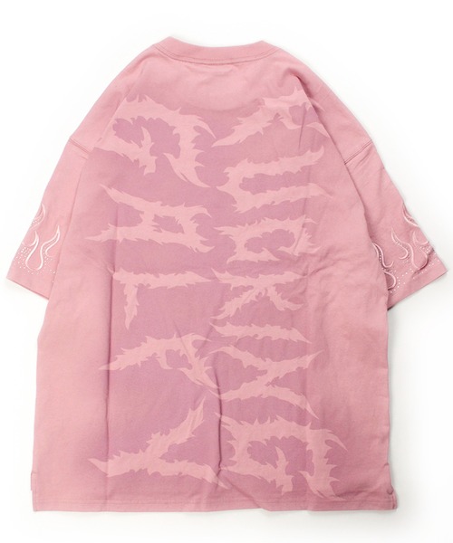 GALFY(ガルフィー)の「【GALFY/ガルフィー】ファイヤーピカピカTee(Tシャツ/カットソー・メンズ・ブルー/ブラック/ピンク・L/M/XL)」の16枚目の写真