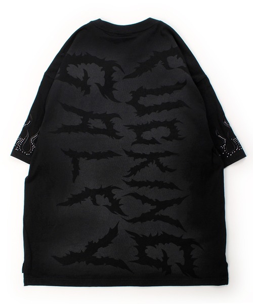 GALFY(ガルフィー)の「【GALFY/ガルフィー】ファイヤーピカピカTee(Tシャツ/カットソー・メンズ・ブルー/ブラック/ピンク・L/M/XL)」の12枚目の写真
