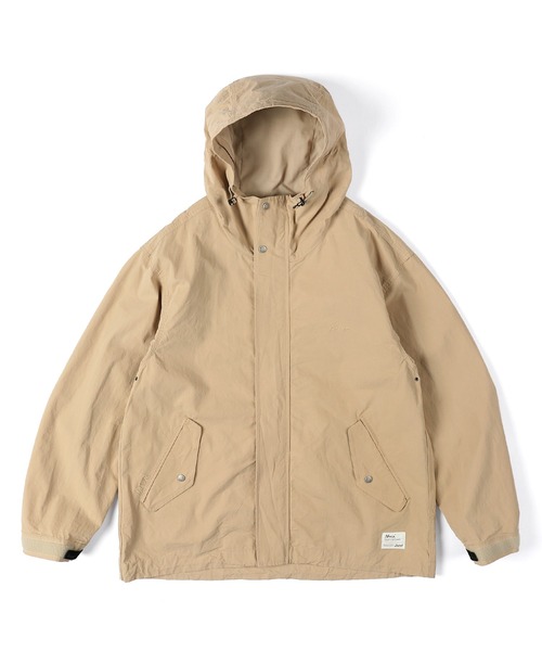NANGA(ナンガ)の「NANGA×DUFFER DRY COTTON FIELD PARKA:ナンガ別注 セットアップ対応 ドライコットン フィールドパーカー(マウンテンパーカー・メンズ・ブラック/カーキ/ベージュ・MEDIUM/LARGE)」の13枚目の写真
