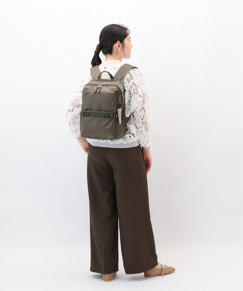 SAC'S BAR セレクト(サックスバーセレクト)の「【W&.Day/Night】 リッカ スクエアリュック2 12L(バックパック/リュック・レディース・ブラック/スモークピンク・FREE)」の15枚目の写真