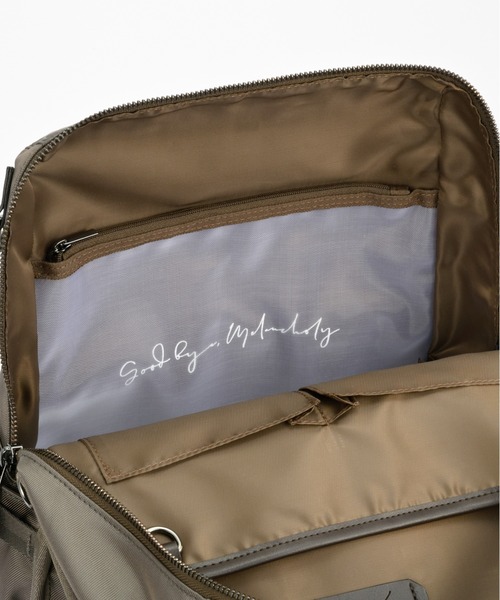 SAC'S BAR セレクト(サックスバーセレクト)の「【W&.Day/Night】 リッカ スクエアリュック2 12L(バックパック/リュック・レディース・ブラック/スモークピンク・FREE)」の4枚目の写真