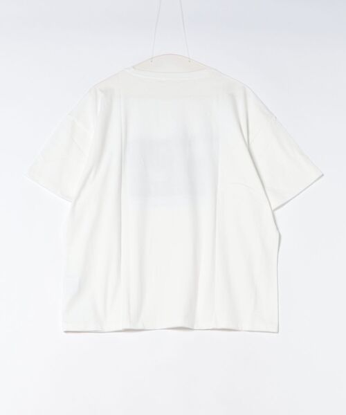 Bab(バブ)の「フォトプリントカラーロゴ半袖Tシャツ(Tシャツ/カットソー・レディース・ブルーグリーン/ピンク・MEDIUM)」の19枚目の写真