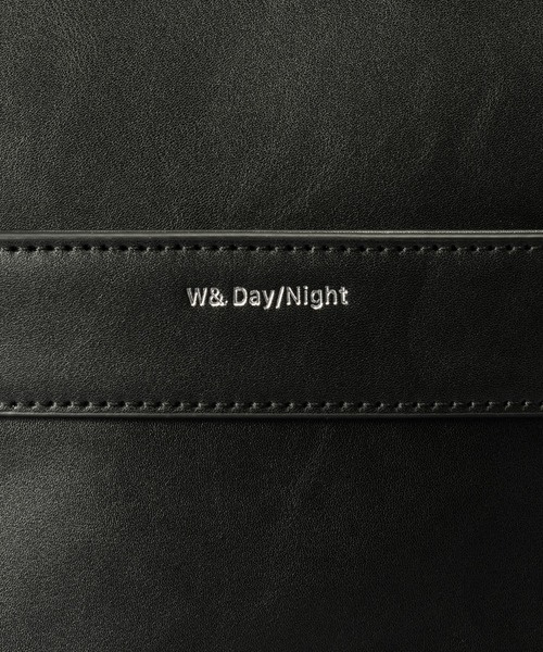 W&.Day/Night(ダブルアンド デイナイト)の「ティルカ ラウンドリュック A4 13.3インチPC 10L 19181(バックパック/リュック・レディース・ブラック/グレイッシュベージュ/チャコールグレー・FREE)」の7枚目の写真