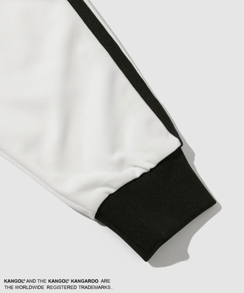 KANGOL(カンゴール)の「【KANGOL/カンゴール】トラックジャケット(ブルゾン・メンズ・アイボリー/ブラック・M/L/XL)」の6枚目の写真