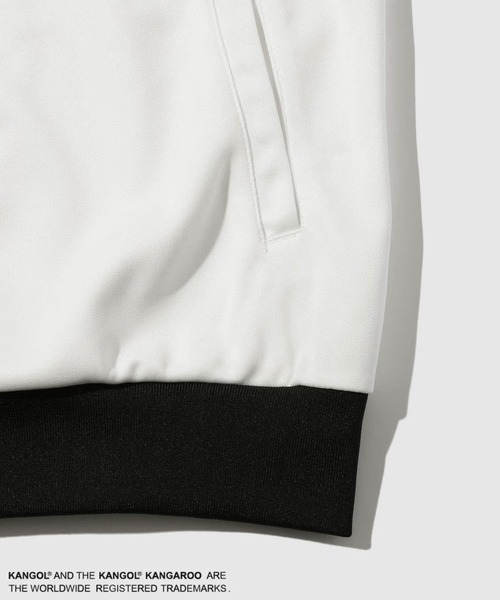 KANGOL(カンゴール)の「【KANGOL/カンゴール】トラックジャケット(ブルゾン・メンズ・アイボリー/ブラック・M/L/XL)」の7枚目の写真