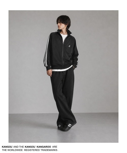 KANGOL(カンゴール)の「【KANGOL/カンゴール】トラックジャケット(ブルゾン・メンズ・アイボリー/ブラック・M/L/XL)」の11枚目の写真