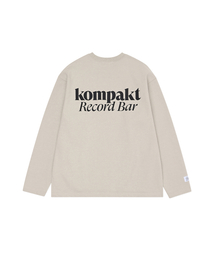 Kompakt Record Bar（コンパクトレコードバー）の「KRB Basic Logo L/S Sweat - Oatmeal（スウェット）」