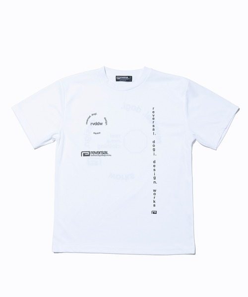 reversal.dogi.design.works(リバーサル・ドーギ・デザイン・ワークス)の「<reversal/リバーサル>RMC OCTAGON DRY TEE(Tシャツ/カットソー・メンズ・ブラック/ブルー/ホワイト・X-LARGE/LARGE/MEDIUM)」の2枚目の写真