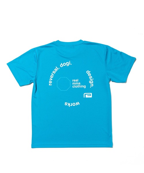 reversal.dogi.design.works(リバーサル・ドーギ・デザイン・ワークス)の「<reversal/リバーサル>RMC OCTAGON DRY TEE(Tシャツ/カットソー・メンズ・ブラック/ブルー/ホワイト・X-LARGE/LARGE/MEDIUM)」の5枚目の写真