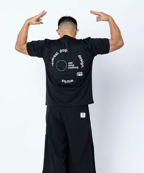 reversal.dogi.design.works(リバーサル・ドーギ・デザイン・ワークス)の「<reversal/リバーサル>RMC OCTAGON DRY TEE(Tシャツ/カットソー・メンズ・ブラック/ブルー/ホワイト・X-LARGE/LARGE/MEDIUM)」の13枚目の写真