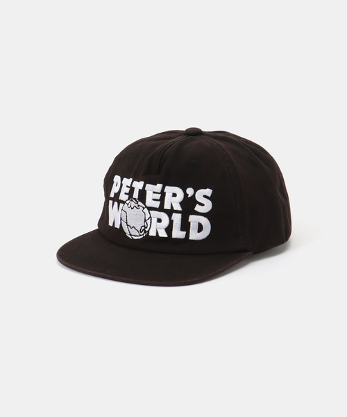 B.C STOCK（ベーセーストック）の「【WEB＋一部店舗限定】MY NAME IS PETER / 5-PANEL PETER'S WORLD CAP（キャップ・レディース・イエロー/ブラック・FREE）」の2枚目の写真