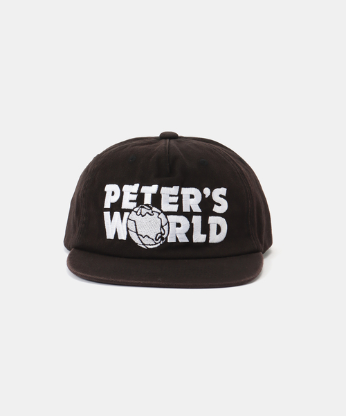 B.C STOCK（ベーセーストック）の「【WEB＋一部店舗限定】MY NAME IS PETER / 5-PANEL PETER'S WORLD CAP（キャップ・レディース・イエロー/ブラック・FREE）」の3枚目の写真