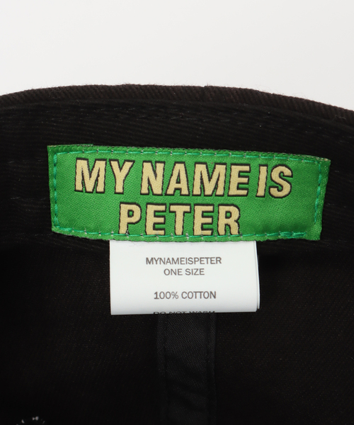 B.C STOCK（ベーセーストック）の「【WEB＋一部店舗限定】MY NAME IS PETER / 5-PANEL PETER'S WORLD CAP（キャップ・レディース・イエロー/ブラック・FREE）」の12枚目の写真