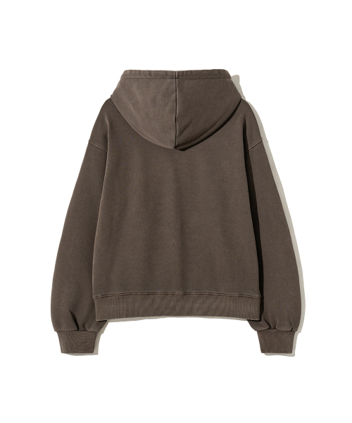 GAKKAI UNIONS(ガッカイユニオンズ)の「ファーストピグメント フードジップアップ ブラウン(パーカー・メンズ・その他・SMALL/MEDIUM/LARGE)」の4枚目の写真