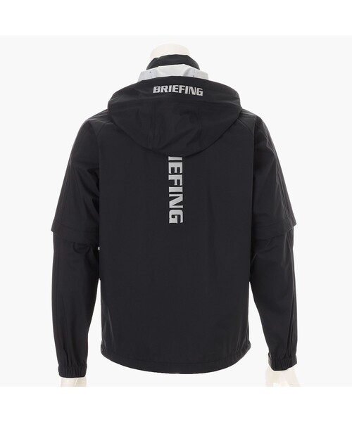 BRIEFING(ブリーフィング)の「【BRIEFING GOLF/ブリーフィングゴルフ】MEN’S WATERPROOF BLOUSON(ブルゾン・メンズ・ブラック/ネイビー・L/M)」の3枚目の写真