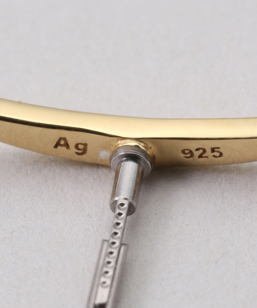 Spick & Span（スピックアンドスパン）の「《一部店舗+WEB限定》BAQLESS / バックレス Amity Trace Gold（ピアス（両耳用）・レディース・ゴールド・FREE）」の7枚目の写真