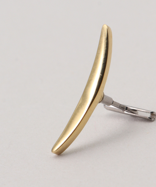 Spick & Span（スピックアンドスパン）の「《一部店舗+WEB限定》BAQLESS / バックレス Amity Trace Gold（ピアス（両耳用）・レディース・ゴールド・FREE）」の2枚目の写真