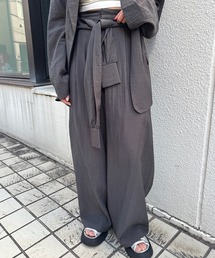 Ameri（アメリ）の「MEDI SLEEVE BELT TUCK PANTS（その他パンツ）」