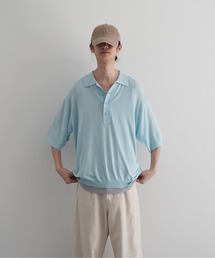 O（オー）の「【EXCLUSIVE】crepuscule S/s polo（ポロシャツ）」