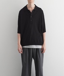 crepuscule（クレプスキュール）の「【EXCLUSIVE】crepuscule S/s polo（ポロシャツ）」