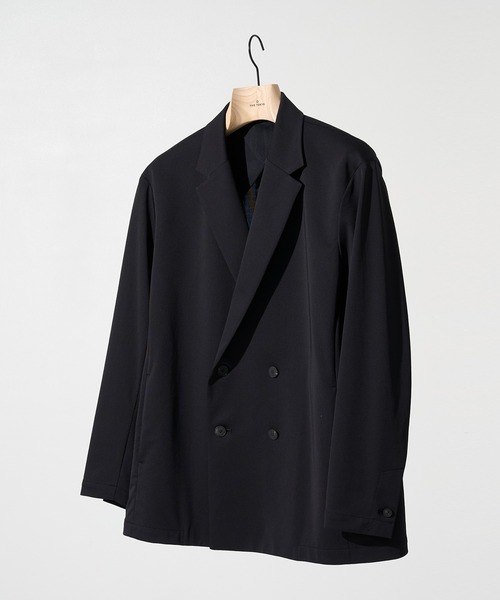 THE TOKYO/ザトウキョウ】Light Matte Stretch Jersey Double Jacket