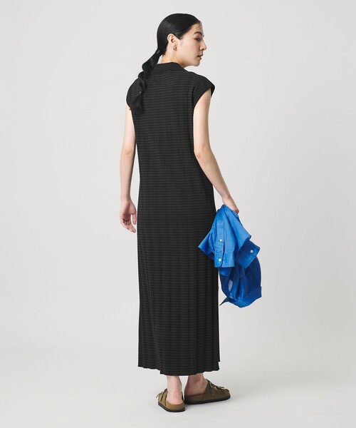 BEAUTY&YOUTH UNITED ARROWS(ビューティーアンドユースユナイテッドアローズ)の「ボーダー スキッパー マキシワンピース(ワンピース・レディース・ライトブルー/ブラック・M/S)」の7枚目の写真