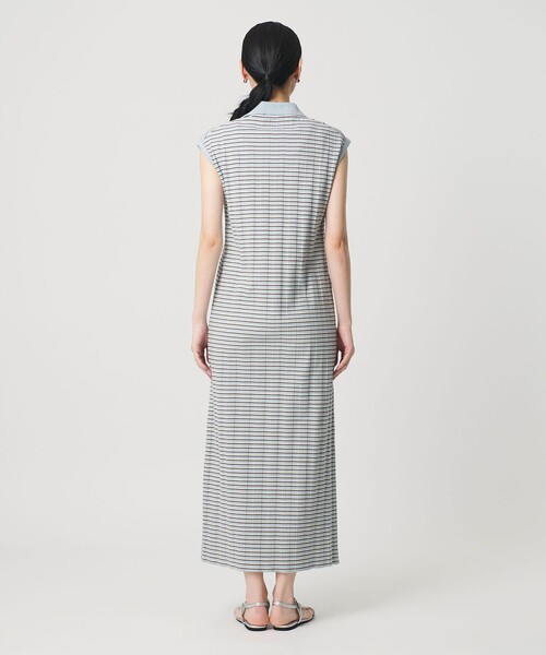 BEAUTY&YOUTH UNITED ARROWS(ビューティーアンドユースユナイテッドアローズ)の「ボーダー スキッパー マキシワンピース(ワンピース・レディース・ライトブルー/ブラック・M/S)」の11枚目の写真