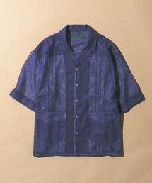 【ANDSEWN (アンドソーン)】綿麻キューバシャツ
