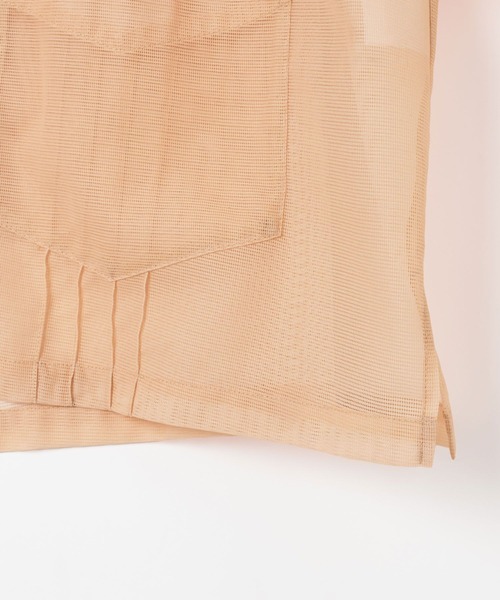 niko and...(ニコアンド)の「【ANDSEWN (アンドソーン)】綿麻キューバシャツ(シャツ/ブラウス・メンズ・ブルー/ピンク/ブラック・LARGE/MEDIUM)」の12枚目の写真