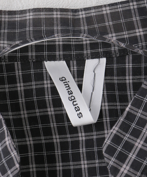 Gimaguas(ギマガス)の「Gimaguas / ギマガス COCO TOP CHECKS(その他トップス・レディース・ブラック・X-SMALL/SMALL)」の6枚目の写真