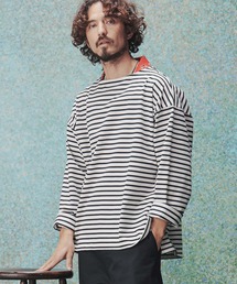 THEOREM（セオレム）の「mlt5658- High Tech Border LS Tee ボーダーロンT(TRM-6669)（Tシャツ/カットソー）」