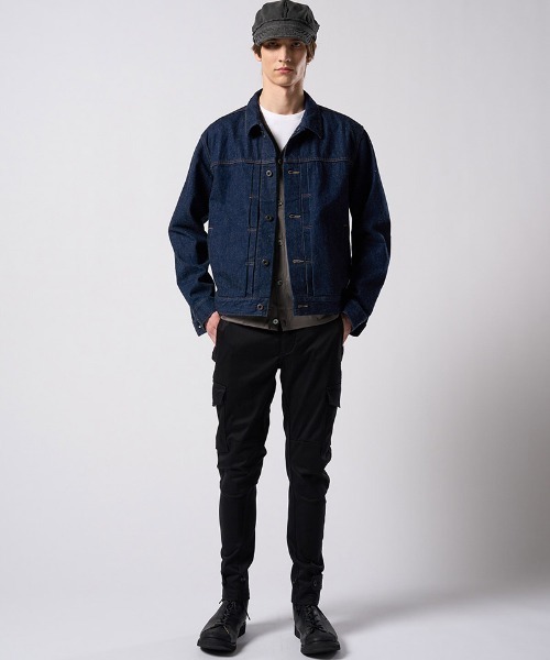 wjk（ダヴルジェイケイ）の「mcg3812- ex.comfy wool middle cardigan Vネックカーディガン(6893 wn08j)（カーディガン/ボレロ・メンズ・グレー系その他/ブラック・S/M/L/XL）」の19枚目の写真