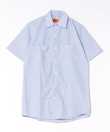 RED KAP(レッドキャップ) ストライプワークシャツ 半袖シャツ