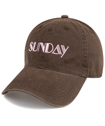 WICK（ウィック）の「SUNDAY カチオン ボールキャップ - ブラウン（キャップ）」
