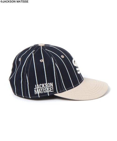 JACKSON MATISSE(ジャクソンマティス)の「【JACKSON MATISSE/BAYFLOW】別注ベースボールCAP(キャップ・メンズ・アイボリー/ネイビー・FREE)」の20枚目の写真