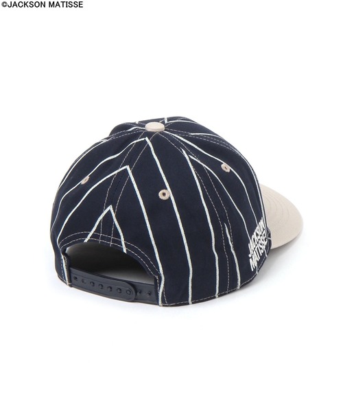 JACKSON MATISSE(ジャクソンマティス)の「【JACKSON MATISSE/BAYFLOW】別注ベースボールCAP(キャップ・メンズ・アイボリー/ネイビー・FREE)」の21枚目の写真