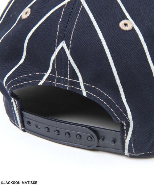 JACKSON MATISSE(ジャクソンマティス)の「【JACKSON MATISSE/BAYFLOW】別注ベースボールCAP(キャップ・メンズ・アイボリー/ネイビー・FREE)」の14枚目の写真