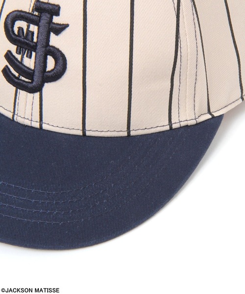 JACKSON MATISSE(ジャクソンマティス)の「【JACKSON MATISSE/BAYFLOW】別注ベースボールCAP(キャップ・メンズ・アイボリー/ネイビー・FREE)」の15枚目の写真