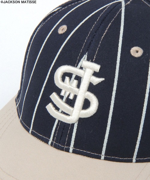 JACKSON MATISSE(ジャクソンマティス)の「【JACKSON MATISSE/BAYFLOW】別注ベースボールCAP(キャップ・メンズ・アイボリー/ネイビー・FREE)」の11枚目の写真