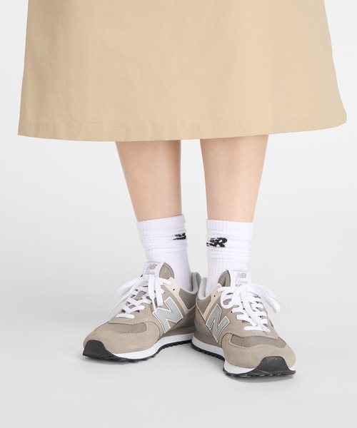 NEW BALANCE(ニューバランス)の「NB GREY カラーブロックドレス(ワンピース・レディース・ベージュ/ブラック・MEDIUM/LARGE/X-LARGE/SMALL)」の11枚目の写真