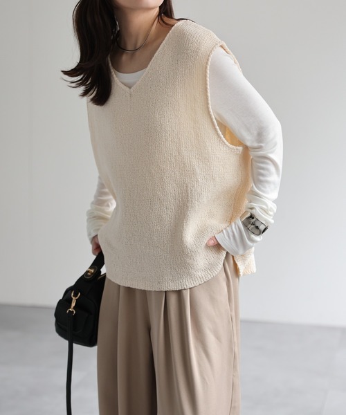 model：156cm 着用サイズ：FREE