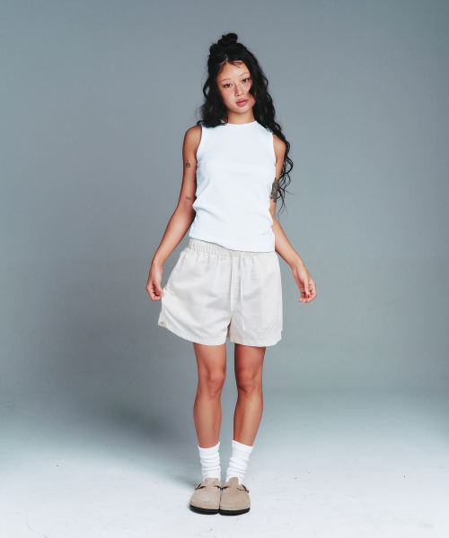 AMESWORLDWIDE（アメスワールドワイド）の「CLASSIC ROUND SLEEVELESS BLUE（Tシャツ/カットソー・レディース・その他・FREE）」の6枚目の写真