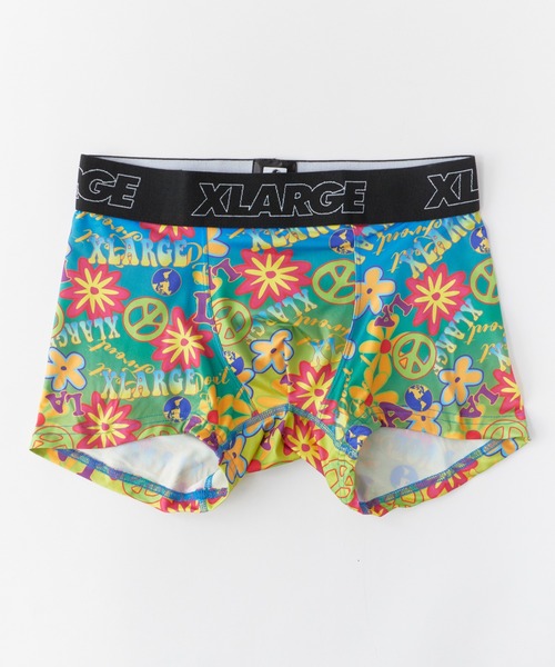 XLARGE(エクストララージ)の「XLARGE/エクストララージ KNIT BOXER プリントデザイン ウエストロゴ 秋 秋服 2026年秋冬(ボクサーパンツ・メンズ・その他/その他1・L/M/XL)」の2枚目の写真