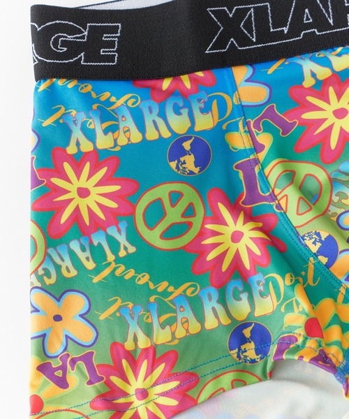 XLARGE(エクストララージ)の「XLARGE/エクストララージ KNIT BOXER プリントデザイン ウエストロゴ 秋 秋服 2026年秋冬(ボクサーパンツ・メンズ・その他/その他1・L/M/XL)」の4枚目の写真