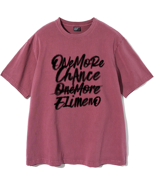 ELIMENO(エリメノ)の「EL ハーフチャンス ピグメント 半袖Tシャツ 4Color(Tシャツ/カットソー・メンズ・ネイビー/チャコール/バーガンディー/グレー・1/2/3/4)」の4枚目の写真