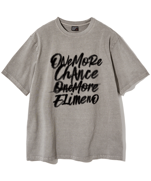 ELIMENO(エリメノ)の「EL ハーフチャンス ピグメント 半袖Tシャツ 4Color(Tシャツ/カットソー・メンズ・ネイビー/チャコール/バーガンディー/グレー・1/2/3/4)」の2枚目の写真